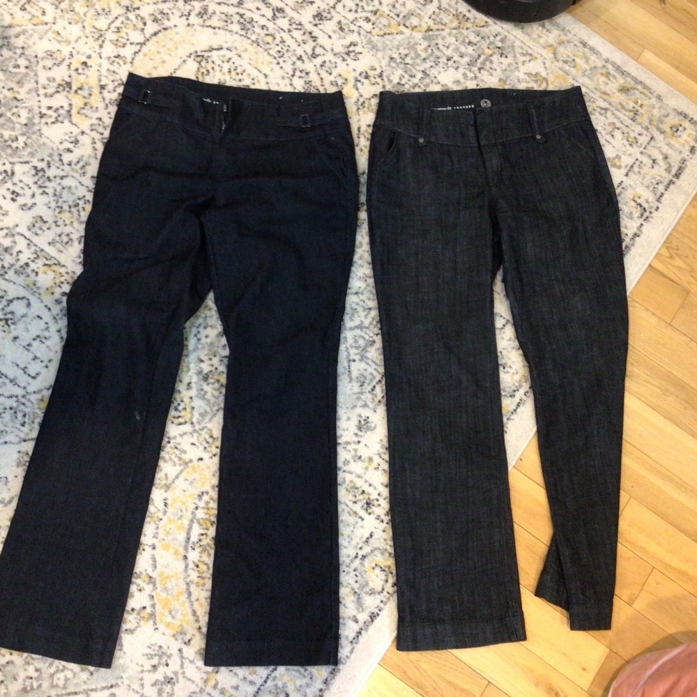 Two pairs of dress trousers